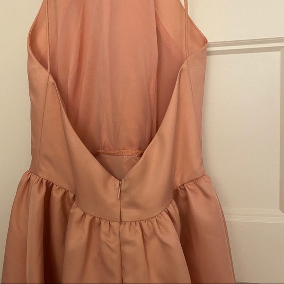 Pink party dress, has pockets! - Picture 5 of 5